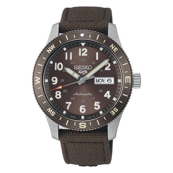 Armbanduhr Seiko Herr 5 Sport in Stahl HDB009K1 - HDB009K1